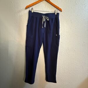 FIGS Technical Collection Navy Blue Scrub Pants Size Small
